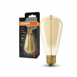 Luminaires Osram E27 LED 2.2 Watt blanc chaud 120 Lumen