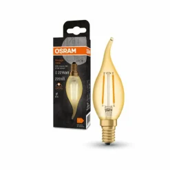 Luminaires Osram E14 LED 2.5 Watt blanc chaud 220 Lumen
