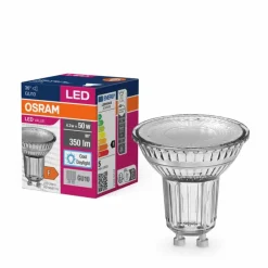Luminaires Osram GU10 LED 4.3 Watt blanc lumière du jour 350 Lumen