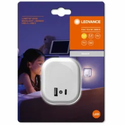 Luminaires Ledvance Éclairage Led|Lunetta Lampe à prise électrique LED Blanc, 1 lumière, Détecteur de mouvement