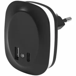 Luminaires Ledvance Éclairage Led|Lunetta Lampe à prise électrique LED Noir, 1 lumière, Détecteur de mouvement