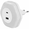 Luminaires Ledvance Éclairage Led|Lunetta Lampe à prise électrique LED Blanc, 1 lumière, Détecteur de mouvement