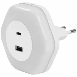 Luminaires Ledvance Éclairage Led|Lunetta Lampe à prise électrique LED Blanc, 1 lumière, Détecteur de mouvement