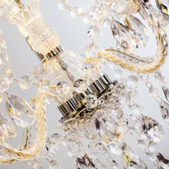 hofstein Lustres|Lustre à 5 lampes Transparent, 5 lumières