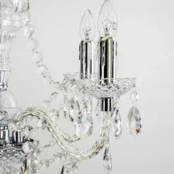 hofstein Lustres|Lustre à 5 lampes Transparent, 5 lumières