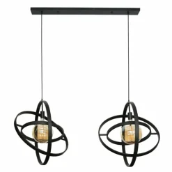 hofstein Suspensions|lustre Galaxy Ancien, 2 lumières