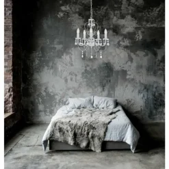 Luminaires Globo Lighting Lustres|Lustre Globo PINJA Blanc, 5 lumières