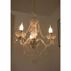 Luminaires Reality Lustres|Lustre Reality Chrome, 3 lumières