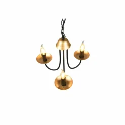 Luminaires Trio Lustres|Lustre Trio Livia Noir, 3 lumières
