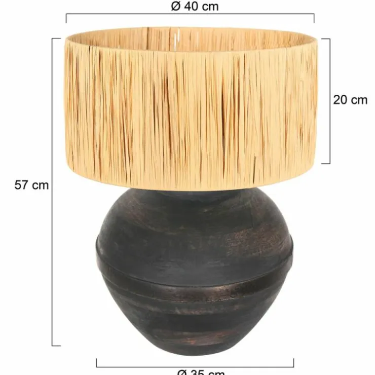 Luminaires Steinhauer Lampes À Poser|Lyons Lampe à poser Noir, 1 lumière