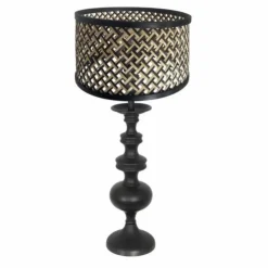 Luminaires Steinhauer Lampes À Poser|Lyons Lampe à poser Noir, 1 lumière