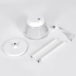 hofstein Éclairage Led|Macos Lampe de bureau, Lampe à poser, Liseuse LED Blanc, 1 lumière