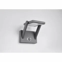 Malawi Applique murale Luminaires Trio LED Anthracite, 1 lumière, Détecteur de mouvement