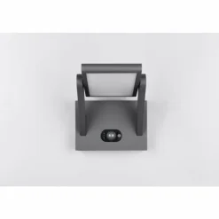 Malawi Applique murale Luminaires Trio LED Anthracite, 1 lumière, Détecteur de mouvement
