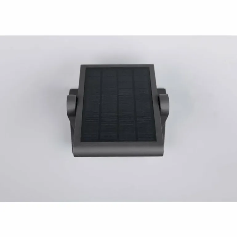 Malawi Applique murale Luminaires Trio LED Anthracite, 1 lumière, Détecteur de mouvement