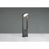 Malawi Lampadaire d'extérieur Luminaires Trio LED Anthracite, 1 lumière, Détecteur de mouvement