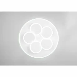 Luminaires Trio Éclairage Led|Mandala Plafonnier LED Blanc, 1 lumière, Télécommandes