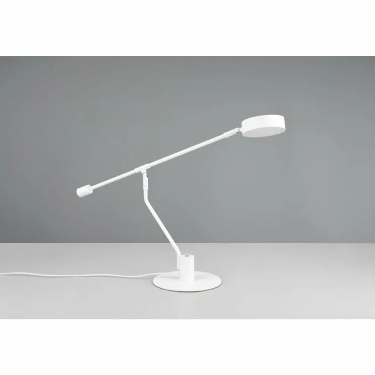 Luminaires Trio Lampes À Poser|Manduro Lampe à poser LED Blanc, 1 lumière