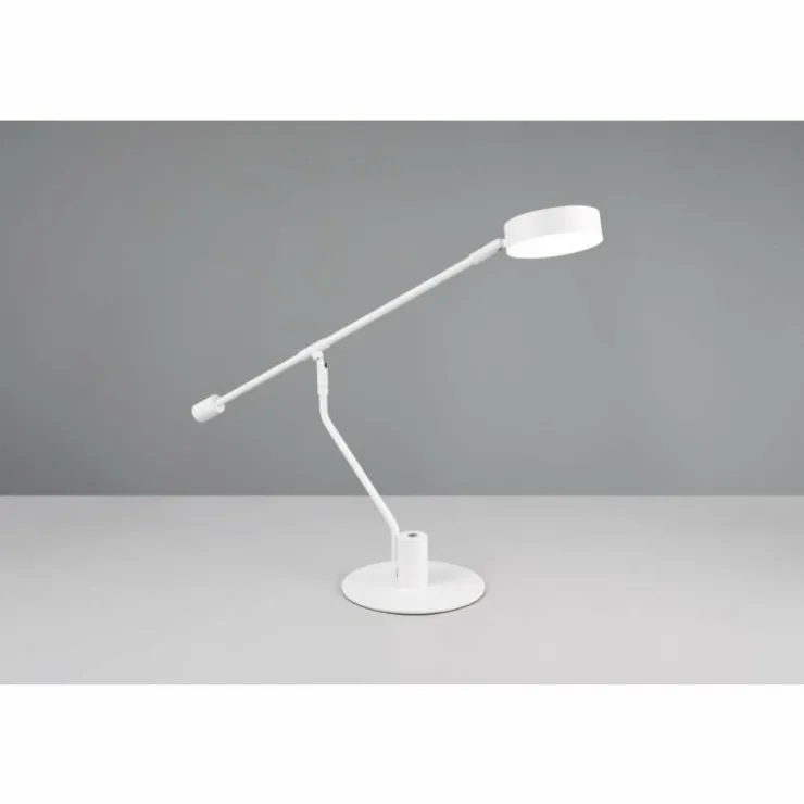 Luminaires Trio Lampes À Poser|Manduro Lampe à poser LED Blanc, 1 lumière