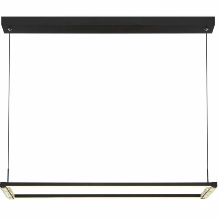 Luminaires Globo Lighting Éclairage Led|Mariella Suspension LED Noir, 1 lumière, Télécommandes
