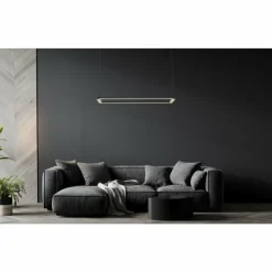 Luminaires Globo Lighting Éclairage Led|Mariella Suspension LED Noir, 1 lumière, Télécommandes