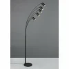 Luminaires Trio Lampadaires Et Lampes Sur Pied|Marley Lampadaire Noir, 5 lumières