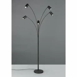Luminaires Trio Lampadaires Et Lampes Sur Pied|Marley Lampadaire Noir, 5 lumières