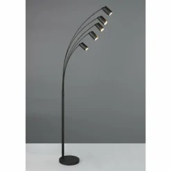 Luminaires Trio Lampadaires Et Lampes Sur Pied|Marley Lampadaire Noir, 5 lumières
