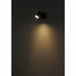 Luminaires Globo Lighting Spots Et Projecteurs|Mason Plafonnier, Spot de plafond, Applique murale, Spot mural Chrome, Noir, 1 lumière