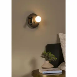 Luminaires Lucide Éclairage Led|MATIZ Applique murale LED Noir, 1 lumière