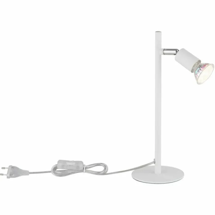 Luminaires Globo Lighting Lampes À Poser|Matrix Lampe à poser Blanc, 1 lumière
