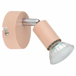 Luminaires Globo Lighting Spots Et Projecteurs|Matrix Plafonnier, Spot de plafond, Applique murale, Spot mural Rose, 1 lumière