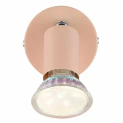 Luminaires Globo Lighting Spots Et Projecteurs|Matrix Plafonnier, Spot de plafond, Applique murale, Spot mural Rose, 1 lumière