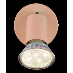 Luminaires Globo Lighting Spots Et Projecteurs|Matrix Plafonnier, Spot de plafond, Applique murale, Spot mural Rose, 1 lumière