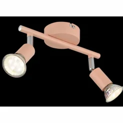 Luminaires Globo Lighting Spots Et Projecteurs|Matrix Plafonnier, Spot de plafond, Applique murale, Spot mural Rose, 2 lumières