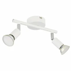 Luminaires Globo Lighting Spots Et Projecteurs|Matrix Plafonnier, Spot de plafond, Applique murale, Spot mural Blanc, 2 lumières