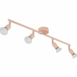 Luminaires Globo Lighting Spots Et Projecteurs|Matrix Plafonnier, Spot de plafond, Applique murale, Spot mural Rose, 4 lumières
