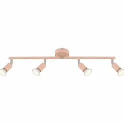Luminaires Globo Lighting Spots Et Projecteurs|Matrix Plafonnier, Spot de plafond, Applique murale, Spot mural Rose, 4 lumières