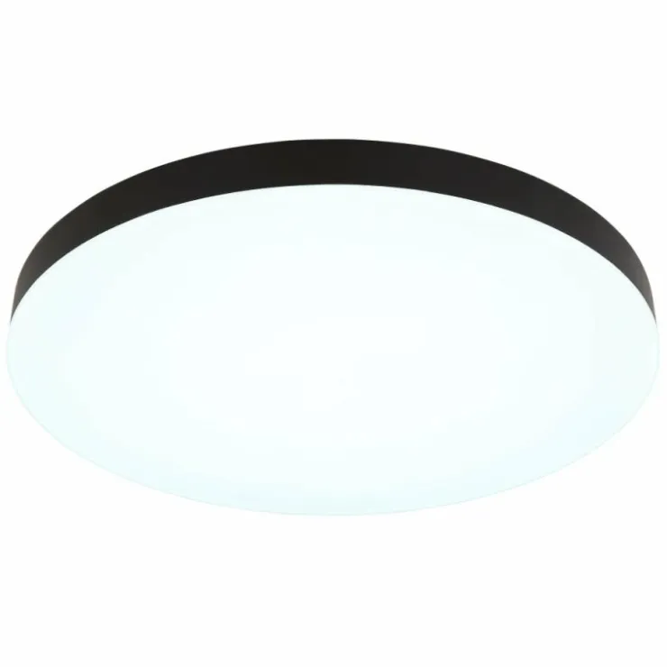 Luminaires Globo Lighting Éclairage Led|Matthew Plafonnier LED Noir, Blanc, 1 lumière