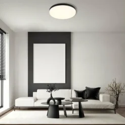 Luminaires Globo Lighting Éclairage Led|Matthew Plafonnier LED Noir, 1 lumière