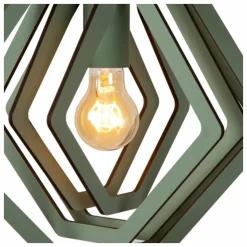 Luminaires Lucide Suspensions|MAURO Suspension Vert, 1 lumière