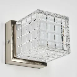 hofstein Éclairage Led|Medvik Applique murale LED Nickel mat, 1 lumière