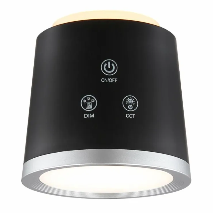 Luminaires Globo Lighting Éclairage Led|Meeya Lampe à poser LED Noir, 1 lumière
