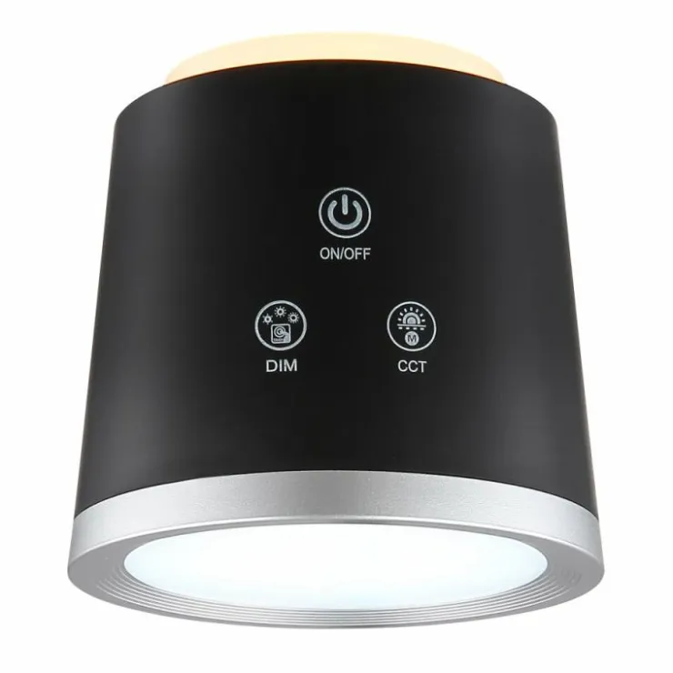 Luminaires Globo Lighting Éclairage Led|Meeya Lampe à poser LED Noir, 1 lumière