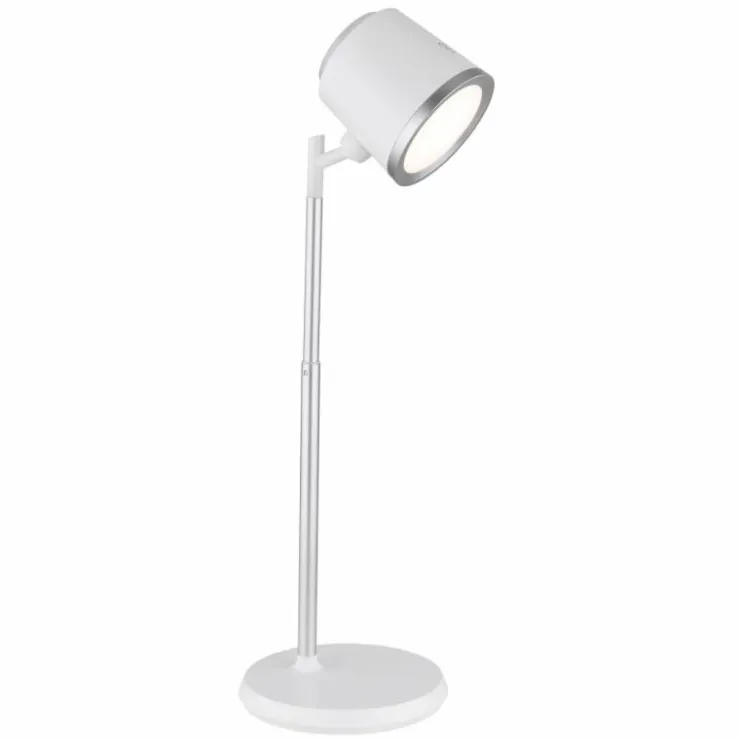 Luminaires Globo Lighting Éclairage Led|Meeya Lampe à poser LED Blanc, 1 lumière