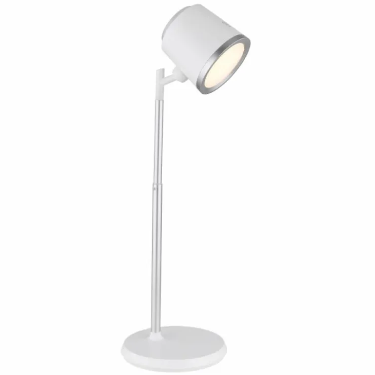 Luminaires Globo Lighting Éclairage Led|Meeya Lampe à poser LED Blanc, 1 lumière