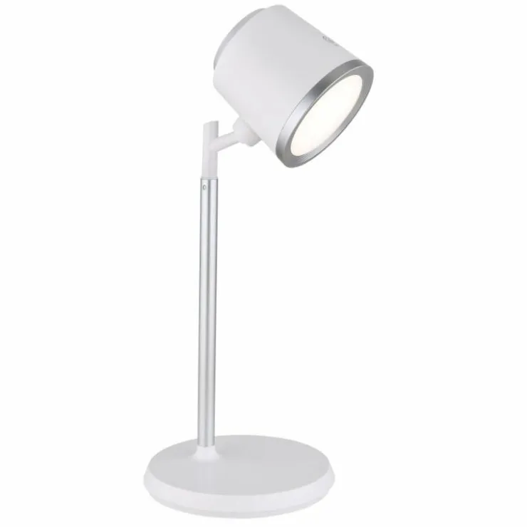 Luminaires Globo Lighting Éclairage Led|Meeya Lampe à poser LED Blanc, 1 lumière