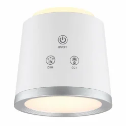 Luminaires Globo Lighting Éclairage Led|Meeya Lampe à poser LED Blanc, 1 lumière