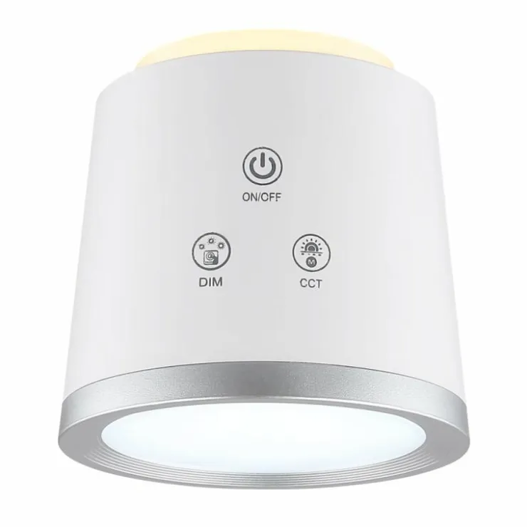 Luminaires Globo Lighting Éclairage Led|Meeya Lampe à poser LED Blanc, 1 lumière