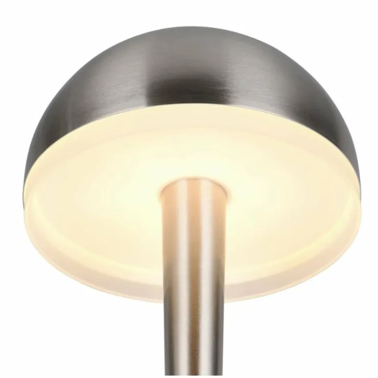 Luminaires Reality Éclairage Led|Mendorez Lampe à poser LED Nickel mat, 1 lumière